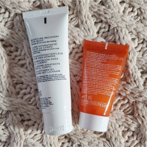 New ORIGINS Ginzing Face Scrub Cleanser + Precipitation Body Moisture Recovery - Picture 6 of 11